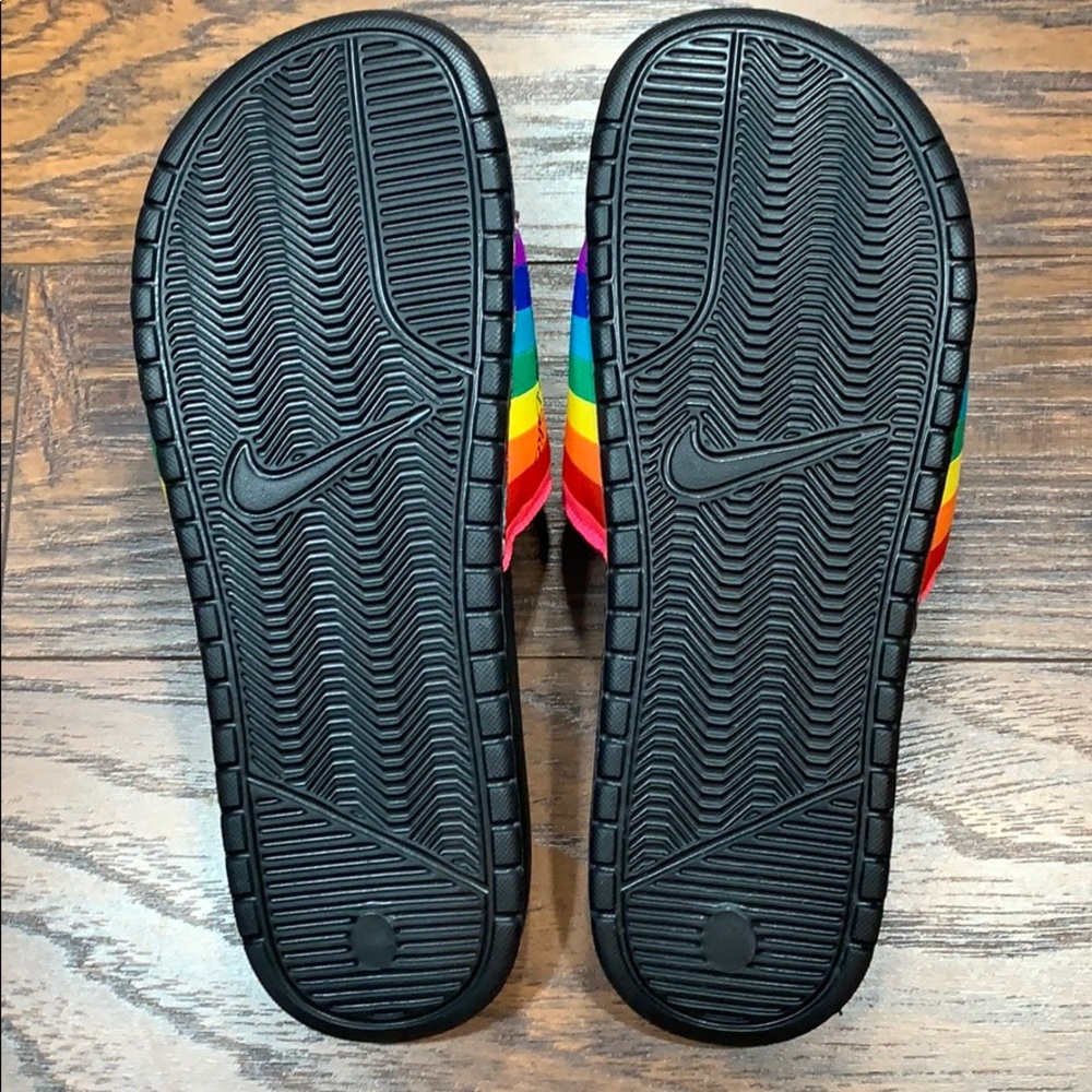 NIKE BENASSI JDI BETRUE Black/Black-Multi-… - Picture 14 of 16